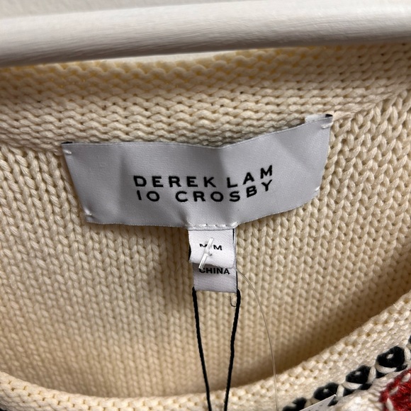 NWT “DEREK LAM” COWGIRL TOP/SIZE M/HANDMADE DESIGN/UNIQUE/MULTICOLOR - Picture 7 of 11